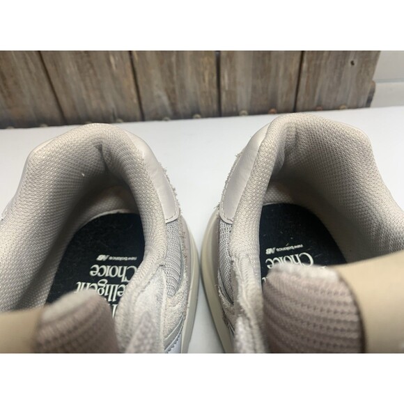 Size 10 - New Balance 57/40 Moonbeam Mindful Grey Mens Shoes - Picture 9 of 10